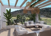 Chalet independiente con terreno en venta en la España, Monforte del Cid, ref: TR311749 foto