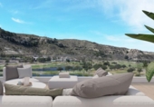 Chalet independiente con terreno en venta en la España, Monforte del Cid, ref: TR311749 foto
