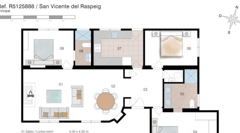 Аликанте - San Vicente del Raspeig - 3510m2