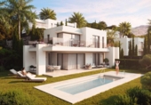 Chalet independiente con terreno en venta en la España, Campo-Mijas, ref: TR370687 foto