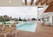 Chalet independiente con terreno en venta en la España, Mijas, ref: TR148487 foto