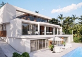 Отдельно стоящий дом с участком на продажу в городе Altea Фото