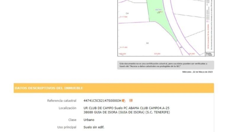 Santa Cruz de Tenerife - Guía de Isora - 1440m2