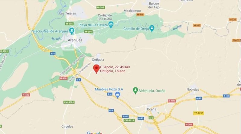 Toledo - Ontígola - 16500m2