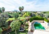 Chalet independiente con terreno en venta en la España, Alicante, ref: TR370372 foto