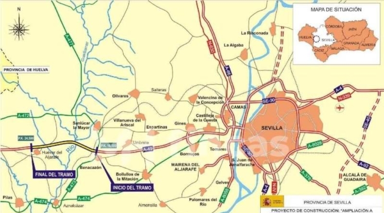 Sevilla - Huévar del Aljarafe - 160000m2