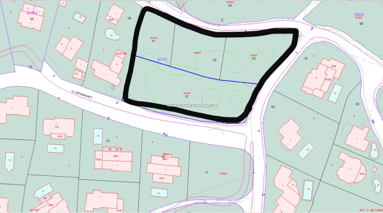 Alicante - Pinar del Abogat - 1000m2
