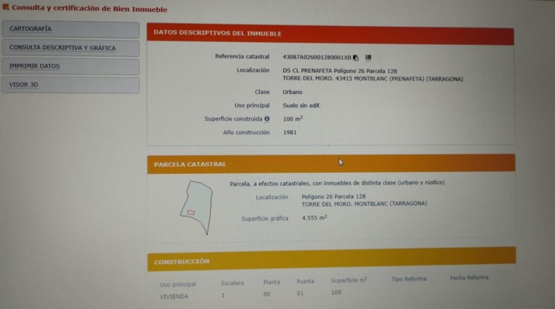 Tarragona - Montblanc - 4550m2