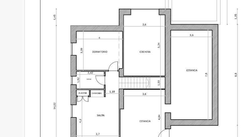 Jaén - Alcalá la Real - 4000m2