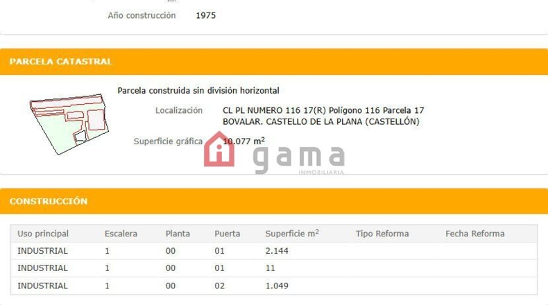 Castellón - Castelló de la Plana - 4600m2