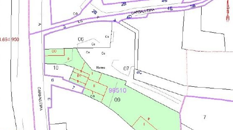 Pontevedra - A Cancela - 2714m2
