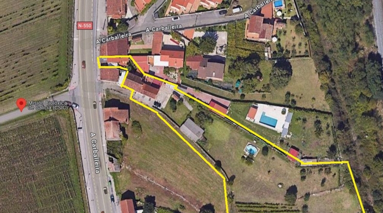 Pontevedra - A Cancela - 2714m2
