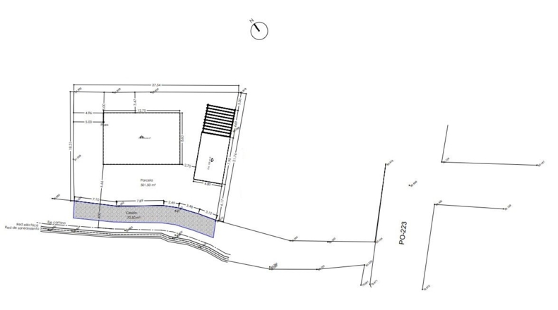 Pontevedra - Carballeira - 500m2