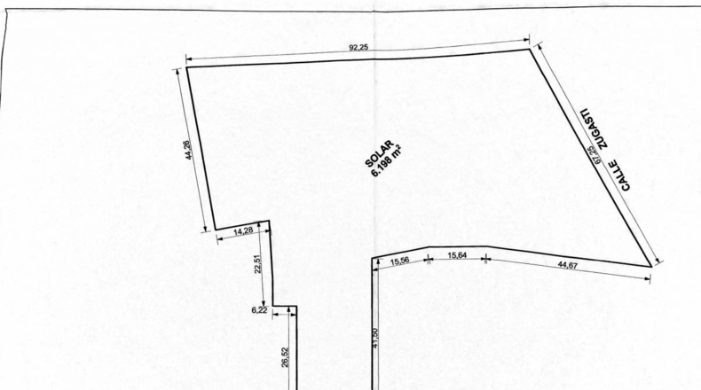 Badajoz - Almendralejo - 6200m2