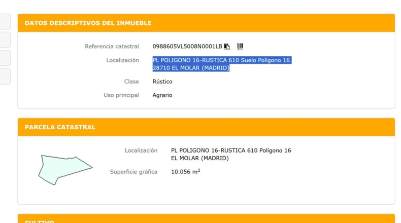 Comunidad de Madrid - La Cabaña - 13657m2