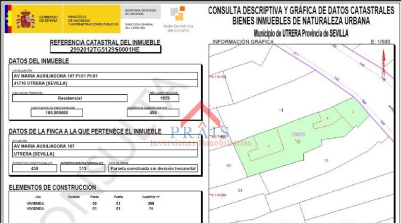 Sevilla - Utrera - 500m2