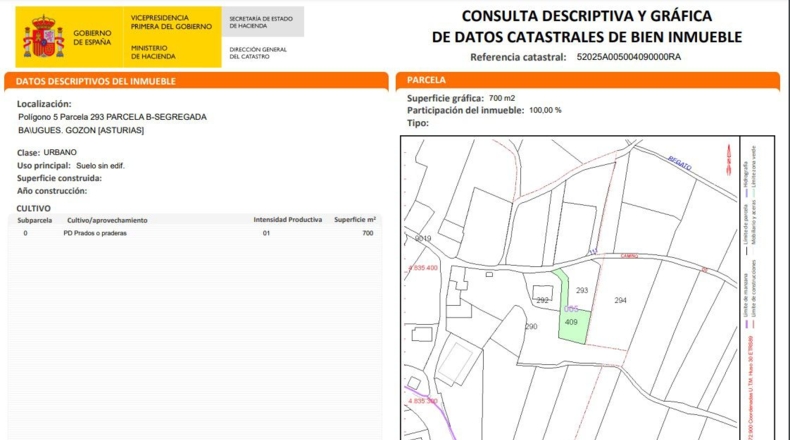 Astúries - Luanco - 700m2