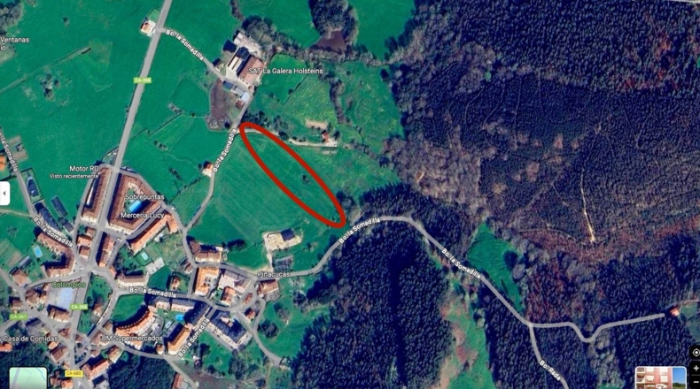 Cantabria - Bádames - 4643m2