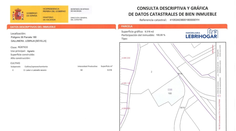 Sevilla - Lebrija - 9318m2