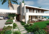 Вилла с участком на продажу в городе Benalmádena. Фото