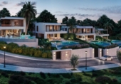 Вилла с участком на продажу в городе Benalmádena. Фото