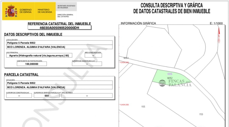 Valencia - Algimia de Alfara - 27569m2