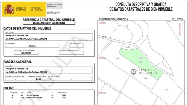Valencia - Algimia de Alfara - 27569m2