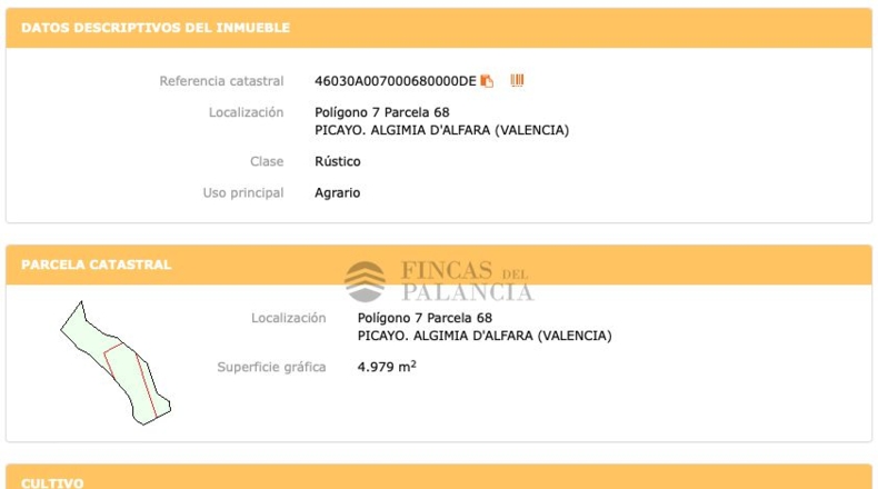 Valencia - Algimia de Alfara - 10011m2