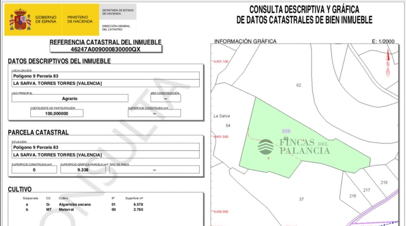 Valencia - Torres Torres - 102489m2