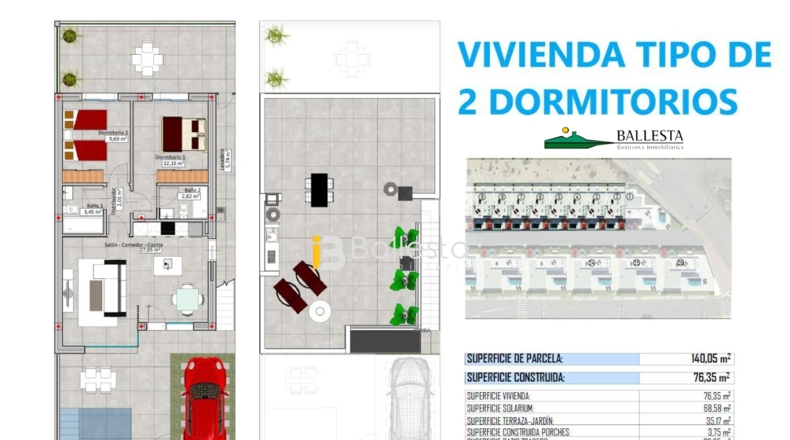 Almería - San Juan de los Terreros - 76m2
