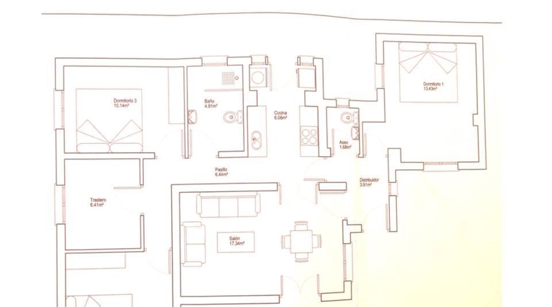 Granada - Альмуньекар - 120m2