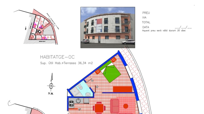 Таррагона - Мора-д'Эбре - 750m2