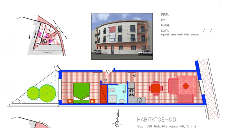 Таррагона - Мора-д'Эбре - 750m2