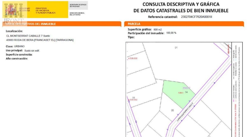 Tarragona - Roda de Berà - 808m2