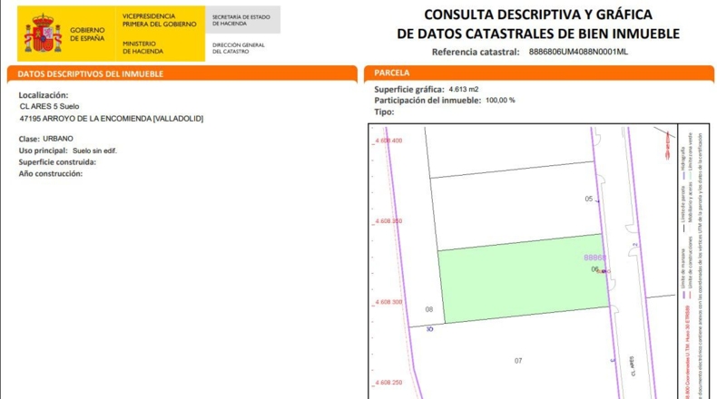 Valladolid - Arroyo de la Encomienda - 13851m2
