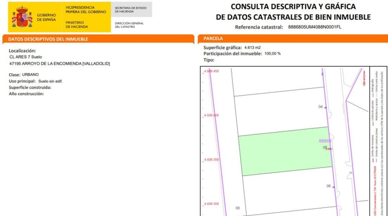 Valladolid - Arroyo de la Encomienda - 13851m2