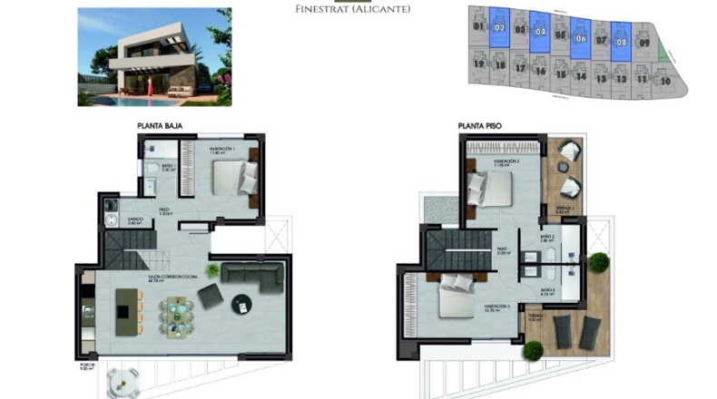 Alicante - la Cala de Finestrat - 325m2