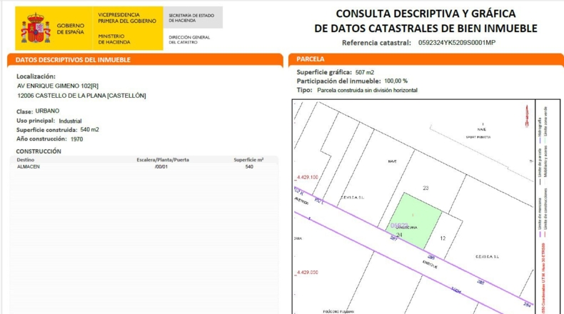Кастельон - Castellón de la Plana - 500m2