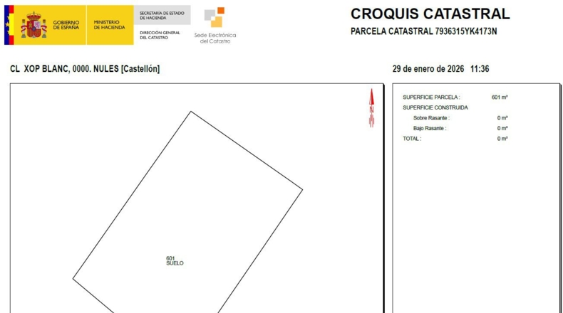 Castellón - Nules - 601m2