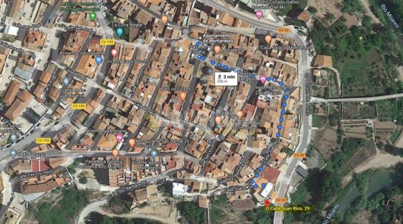 Castellón - Montanejos - 964m2
