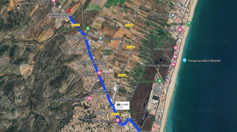 Castellón - Peñíscola - 3073m2