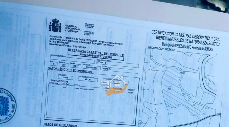 Almería - Vélez-Blanco - 7739m2