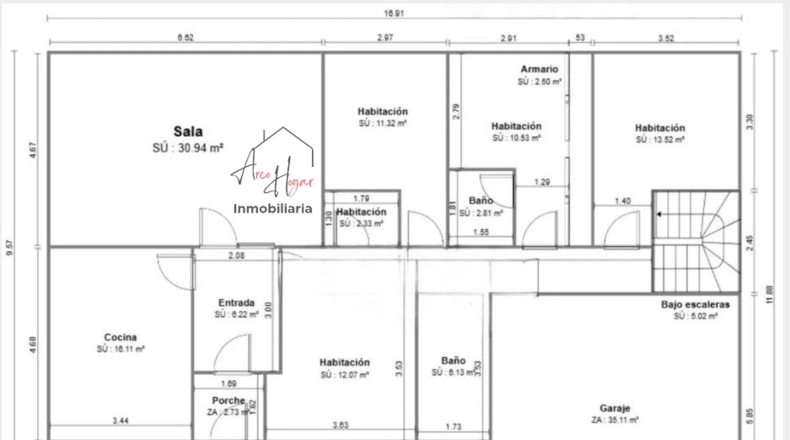 Саламанка - San Cristóbal de la Cuesta - 900m2