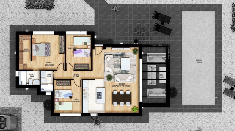 Almería - Urbanización Cabuzana - 1000m2