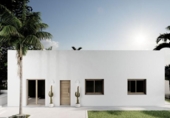 Chalet independiente con terreno en venta en la España, Aspe, ref: TR313003 foto