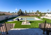 Chalet independiente con terreno en venta en la España, Benijófar, ref: TR398833 foto