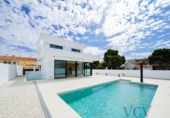 Chalet independiente con terreno en venta en la España, San Juan de Alicante, ref: TR325684 foto