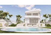 Chalet independiente con terreno en venta en la España, San Juan de Alicante, ref: TR359395 foto