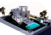 Chalet independiente con terreno en venta en la España, Finestrat, ref: TR259299 foto