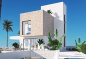 Chalet independiente con terreno en venta en la España, Finestrat, ref: TR259299 foto